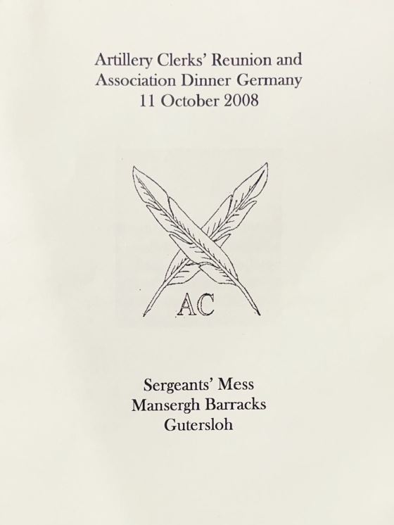 AC Reunion Germany - 26 Regt RA - 11th October 2008